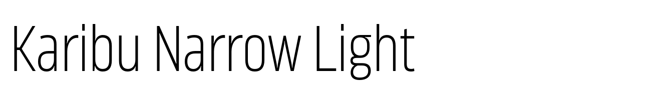 Karibu Narrow Light